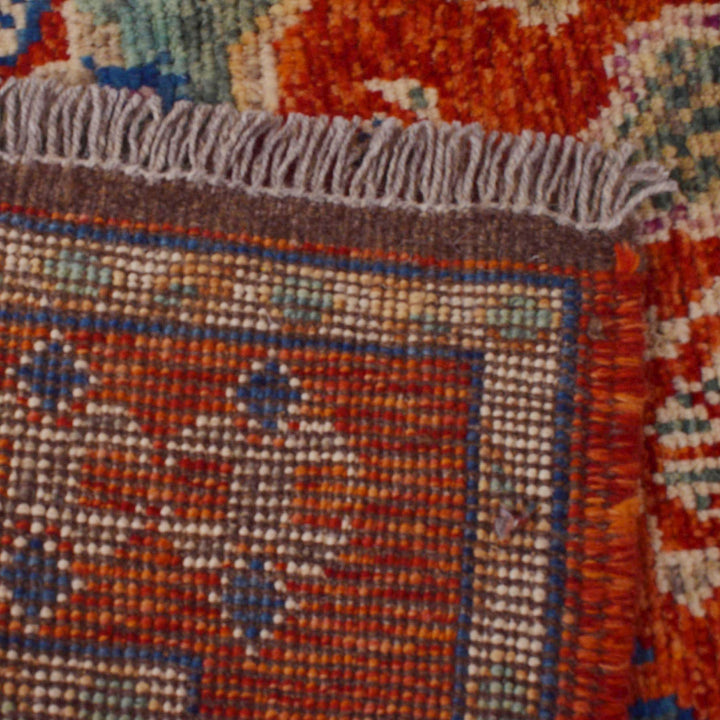 Rich Red Color Shiraz Carpet 4' 2" x 6' 0" - No. AL95098