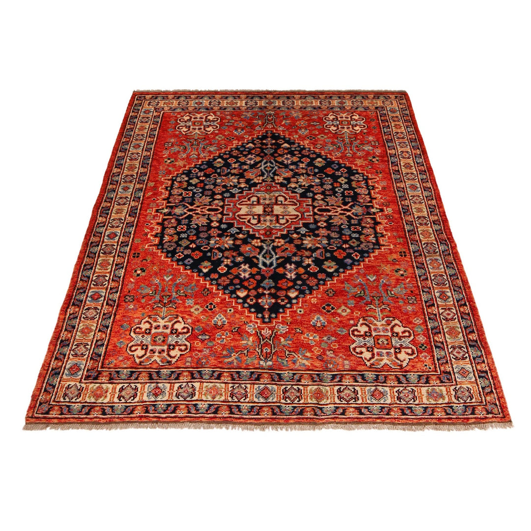 Handmade Sherazi Area Rug 6' 0" x 7' 7" - No. AL61666