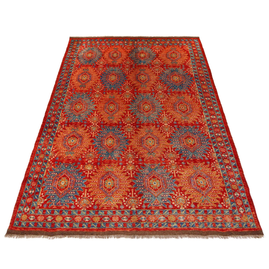 Contemporary Oushak Rug 6' 7" x 9' 5" - No. AL31743