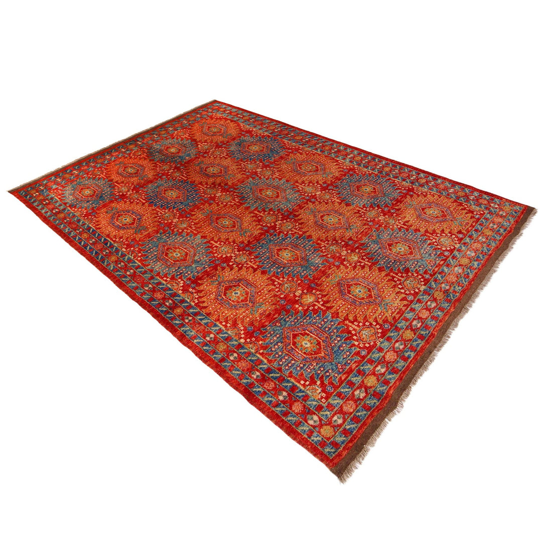 Contemporary Oushak Rug 6' 7" x 9' 5" - No. AL31743