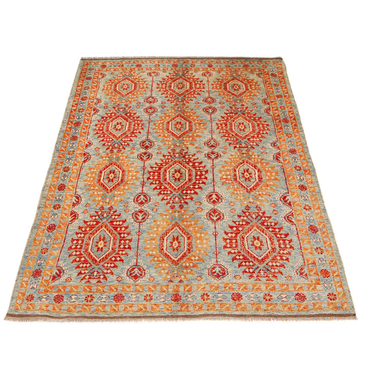 Contemporary Oushak Rug 5' 9" x 7' 8" - No. AL43636