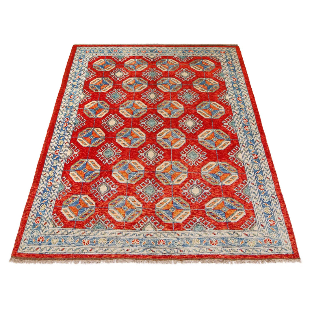 Oriental Bukhara Area Rug 5' 10" x 7' 8" - No. AL92554