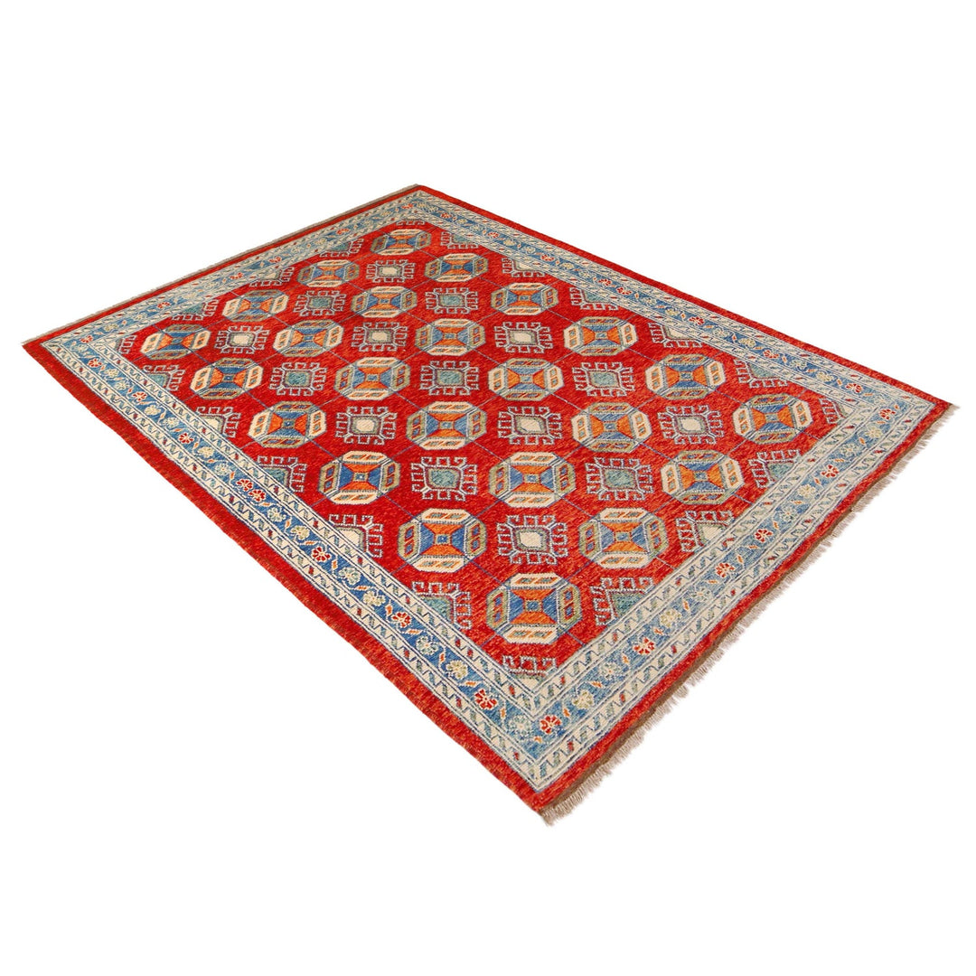 Oriental Bukhara Area Rug 5' 10" x 7' 8" - No. AL92554
