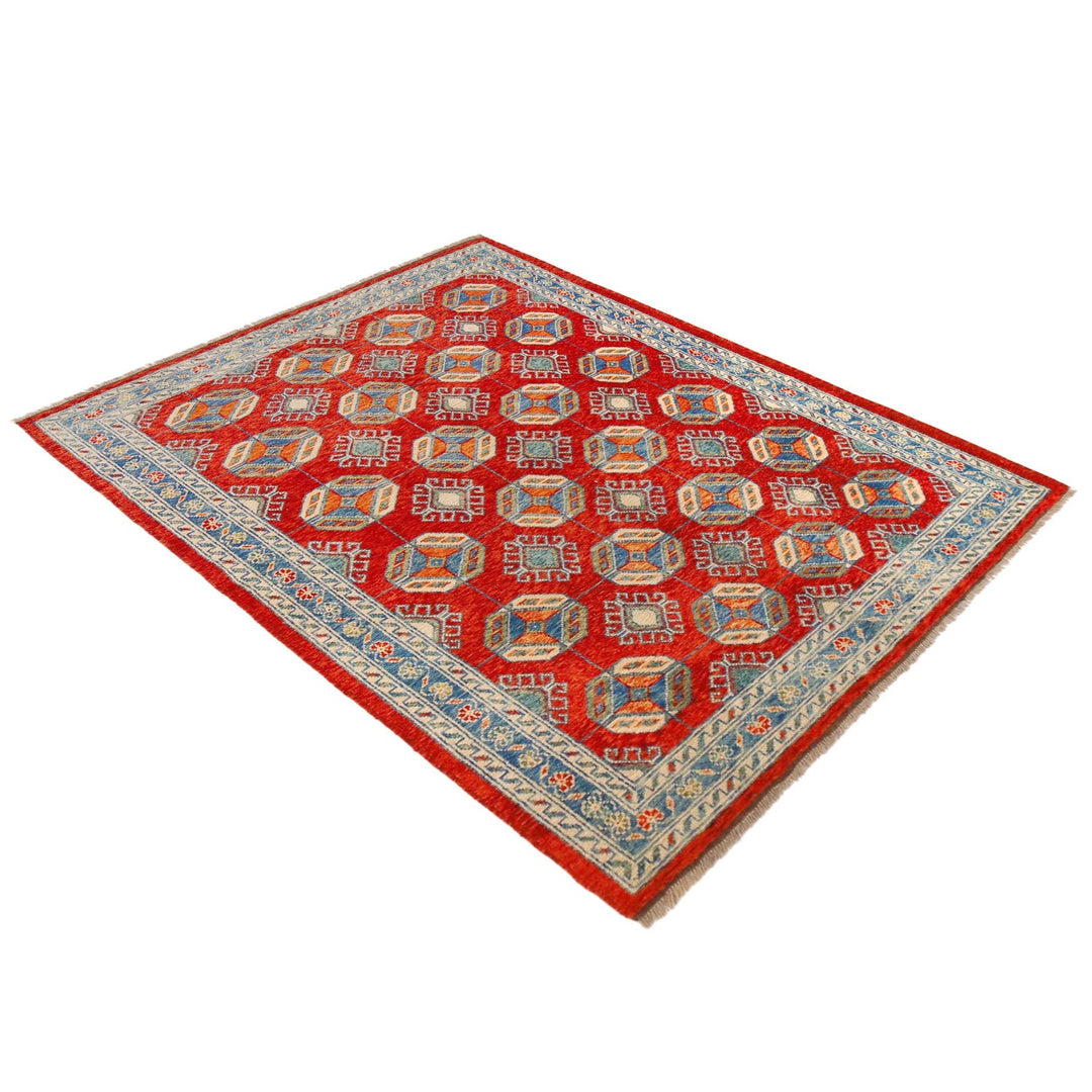 Oriental Bukhara Area Rug 5' 10" x 7' 8" - No. AL92554