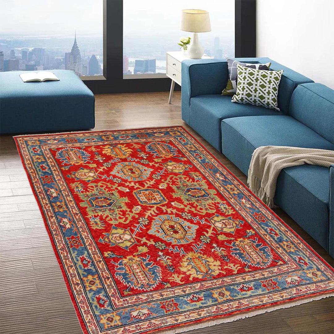 Contemporary Oushak Rug 4' 11" x 6' 6" - No. AL95356
