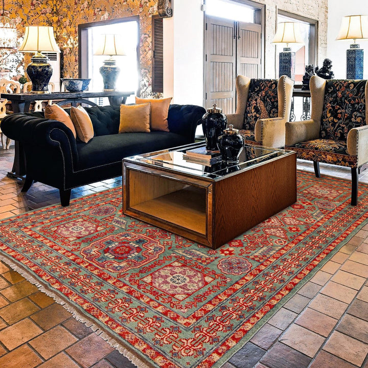 Oriental Mamluk Area Rug 5' 8" x 7' 8" - No. AL82056