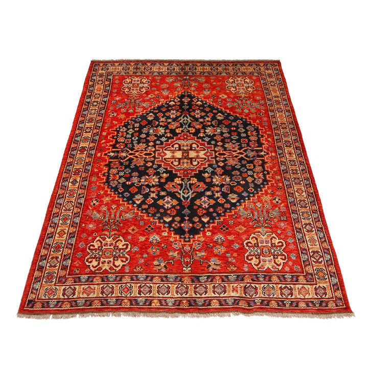 Handmade Sherazi Area Rug 5' 5" x 7' 9" - No. AL33345