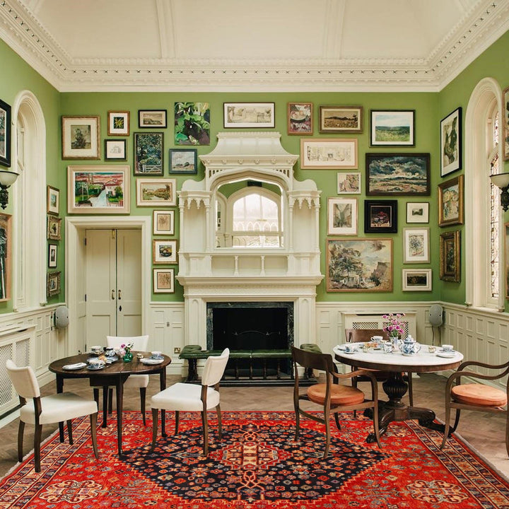 Handmade Sherazi Area Rug 5' 5" x 7' 9" - No. AL33345