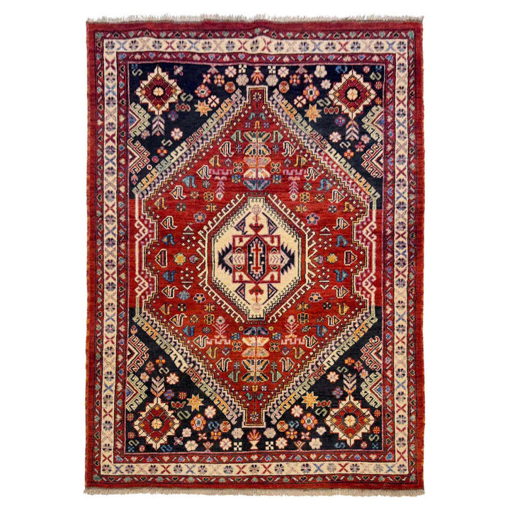 Persian Shirazi Design Carpet 5' 5" x 7' 5" - No. AL40693