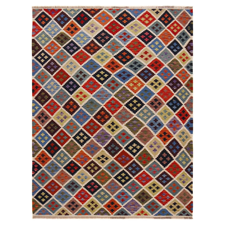 Medium Size Chobi Kilim 5' 1" x 6' 9" - No. AL82320
