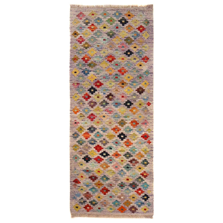 Handmade Vegetable Kilim Runner 1' 11" x 4' 9" - No. AL84138