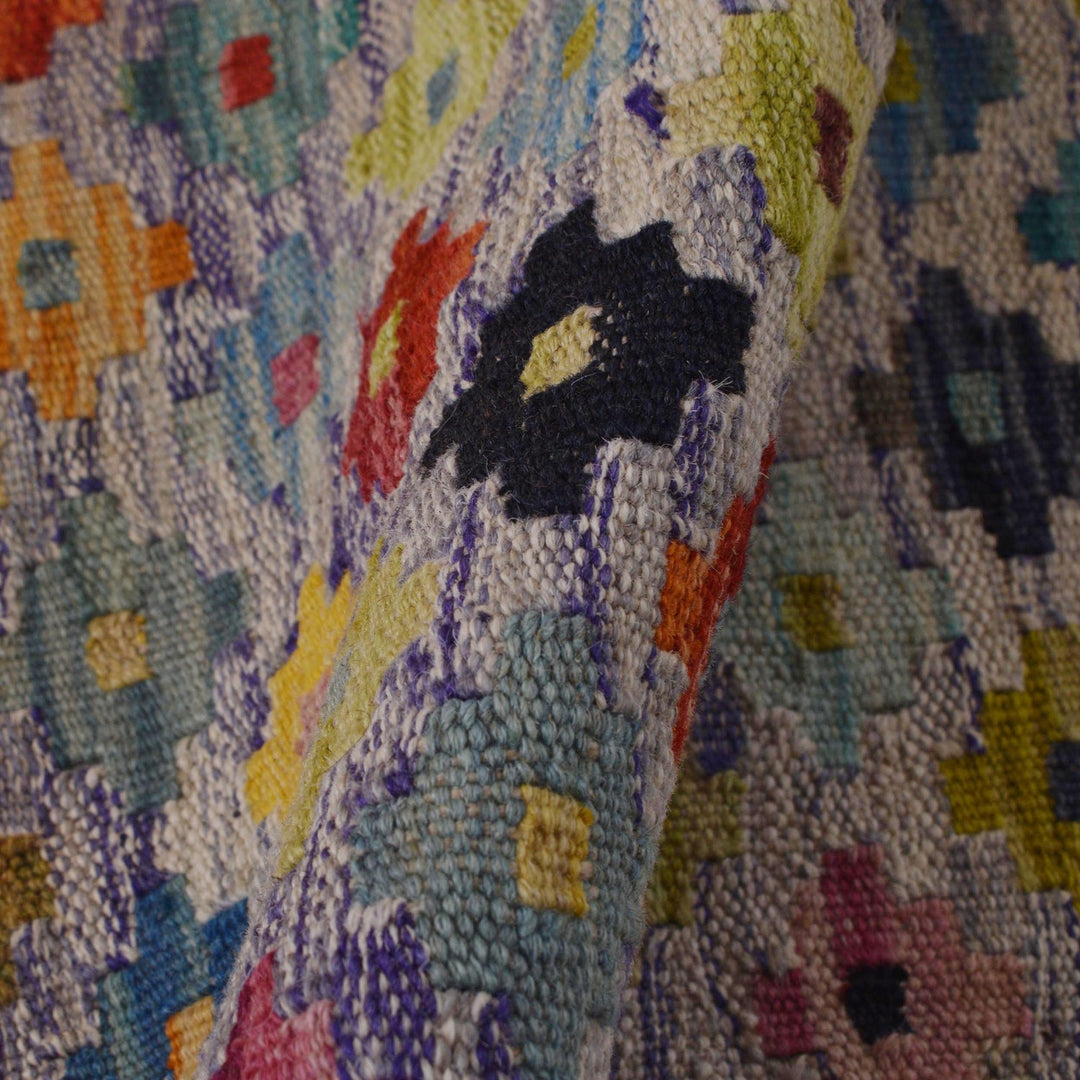 Handmade Vegetable Kilim Runner 1' 11" x 4' 9" - No. AL84138