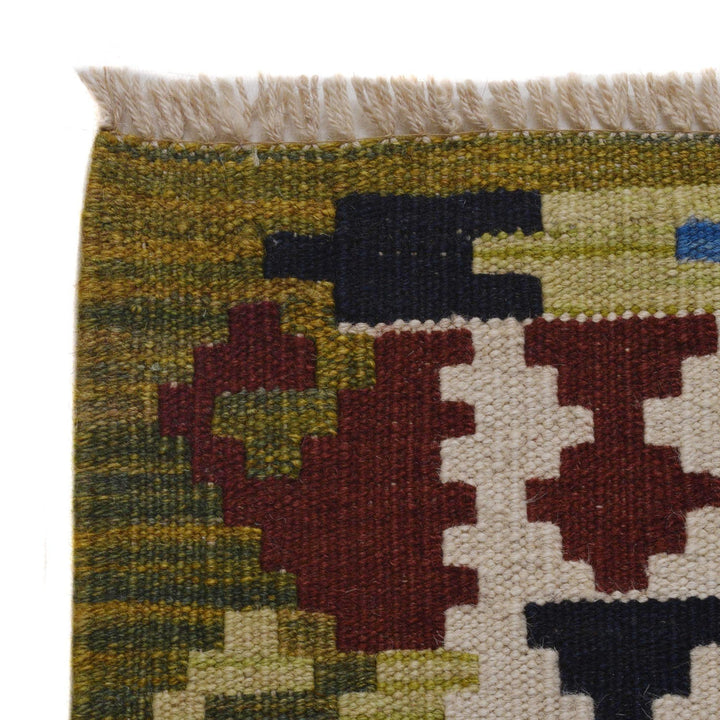 Hand Knotted Flatweave Kilim 5' 1" x 6' 9" - No. AL63762