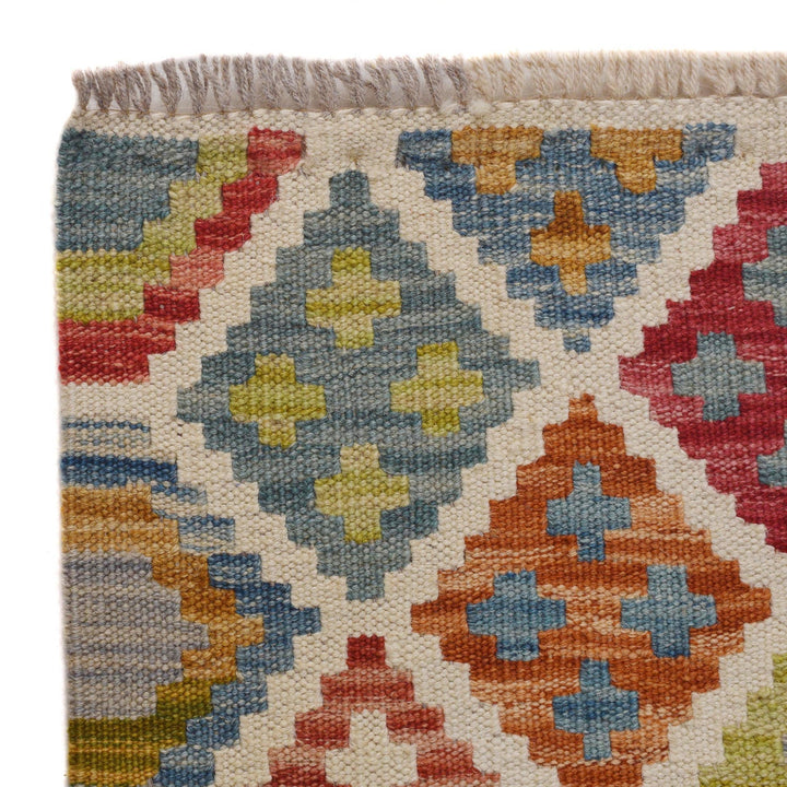 Handmade Vegetable Kelim 3' 3" x 5' 0" - No. AL71629