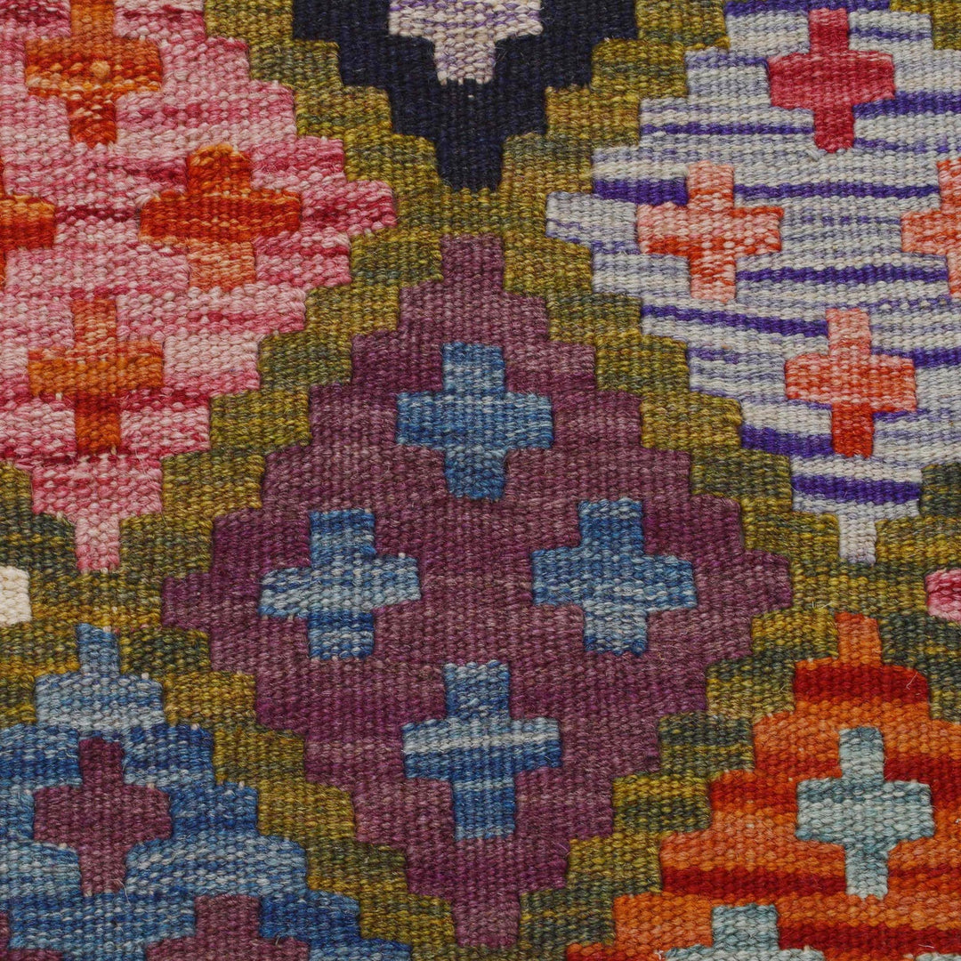 Hand Knotted Flatweave Kilim 3' 3" x 4' 10" - No. AL64116