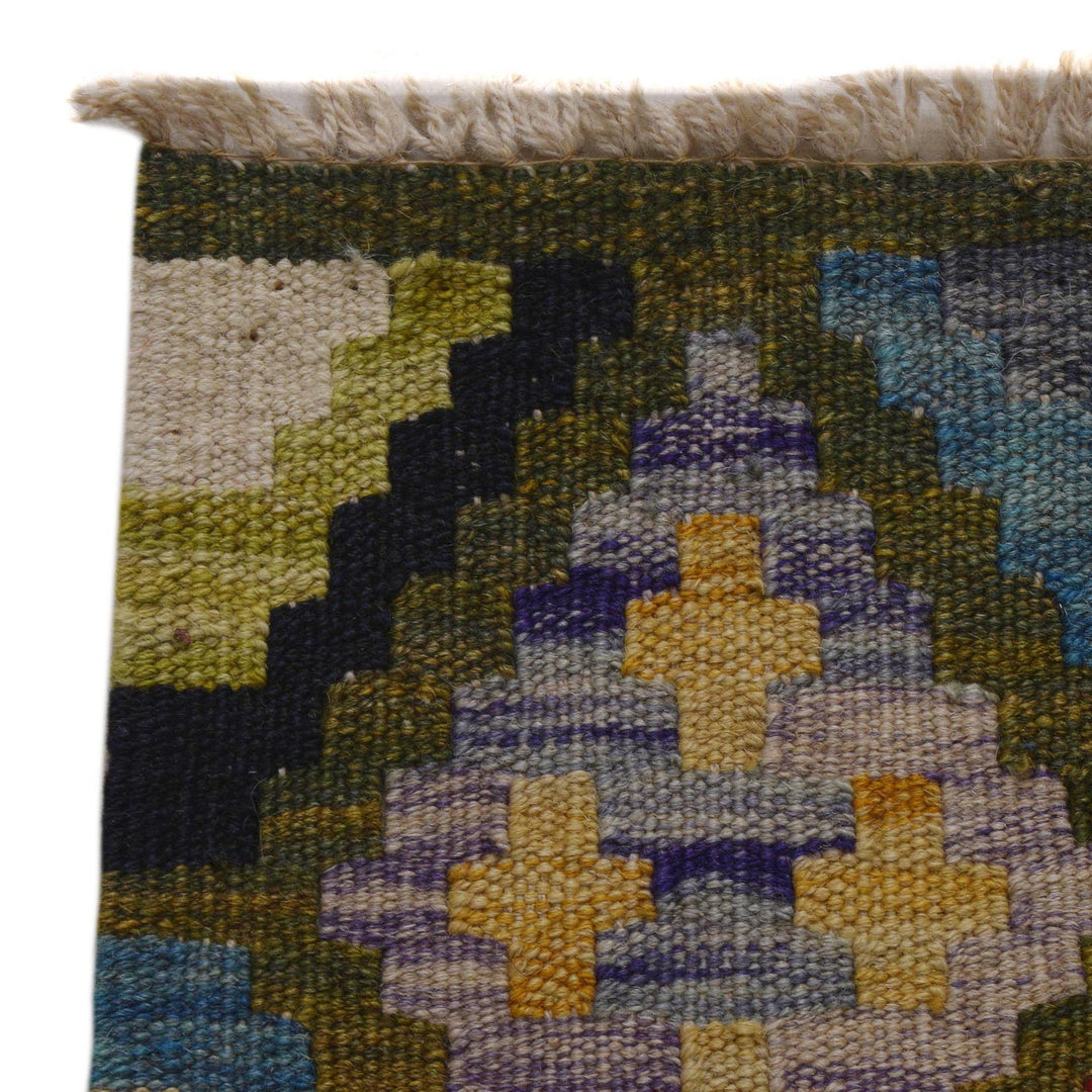 Hand Knotted Flatweave Kilim 3' 3" x 4' 10" - No. AL64116