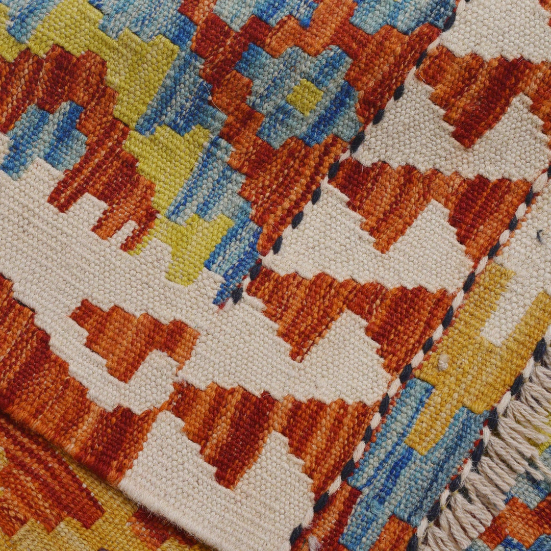 Long Kilim Runner 2' 8" x 10' 3" - No. AL38802