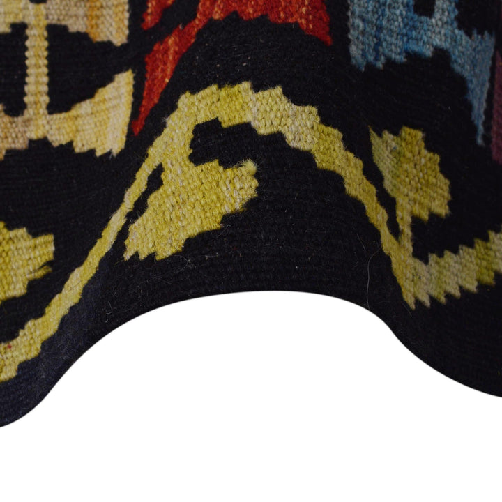 Handmade Vegetable Kelim 4' 1" x 6' 7" - No. AL26831