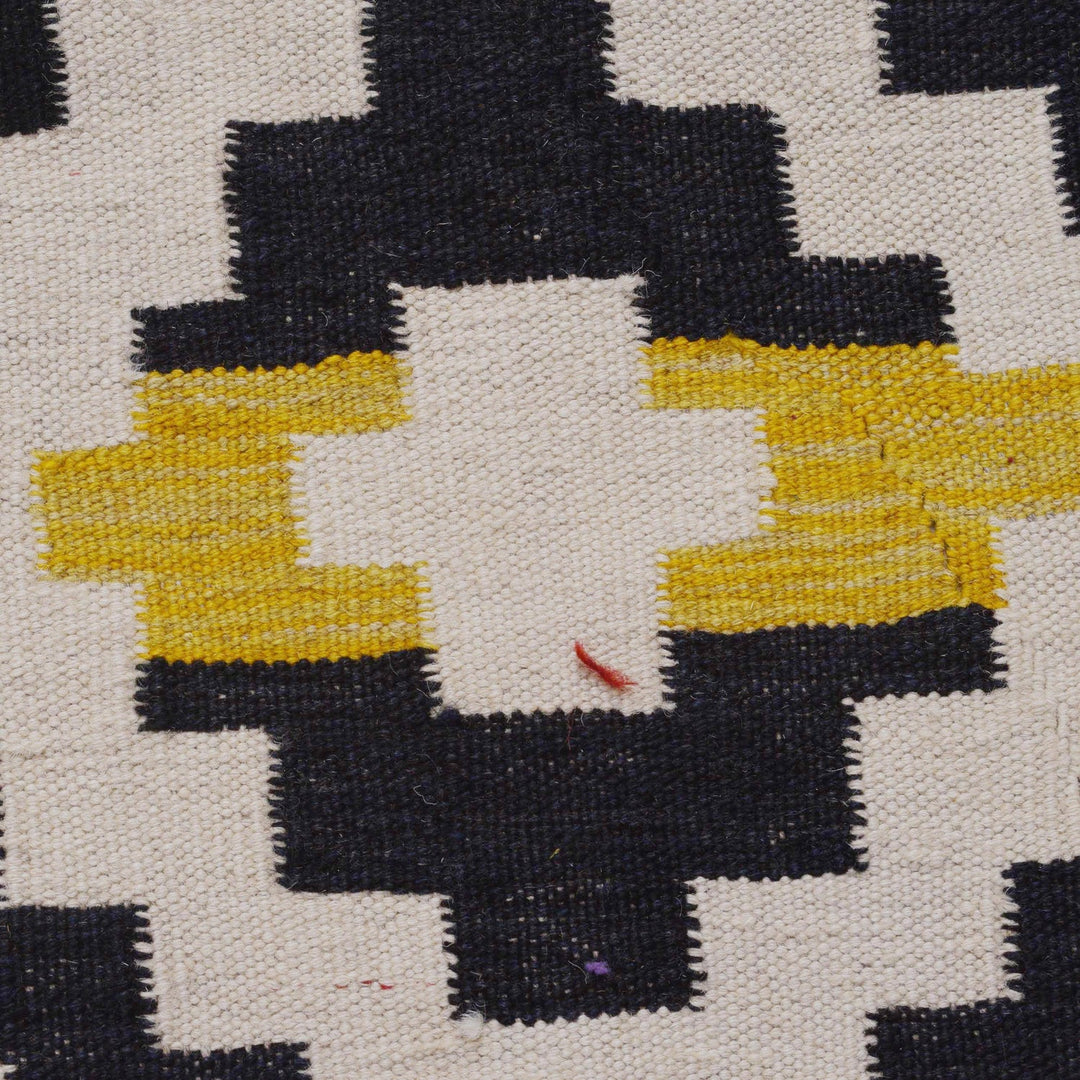 Multi Color ful Flat-Weave Wool Kilim 5' 10" x 8' 1" - No. AL98911