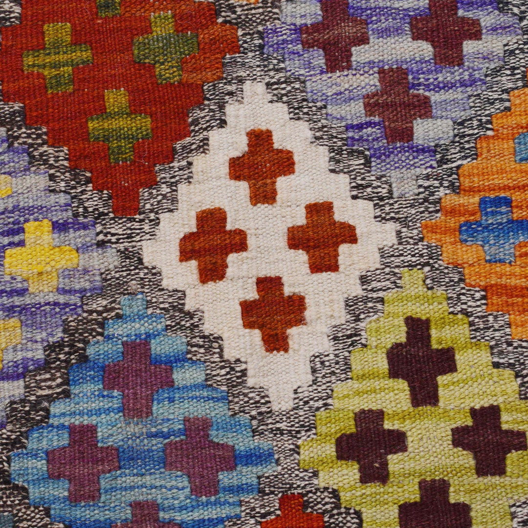 Handmade Vegetable Kelim 5' 7" x 8' 0" - No. AL76861