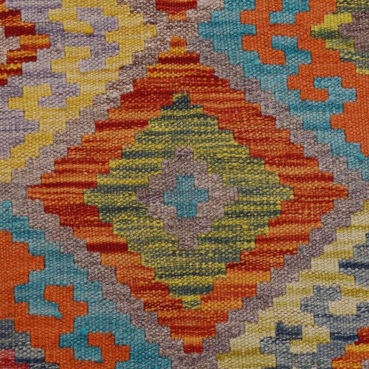 Hand Knotted Flatweave Kilim 2' 9" x 4' 3" - No. AL10306