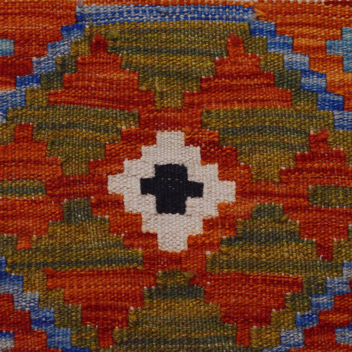 Handmade Vegetable Kelim Runner 2' 8" x 9' 10" - No. AL10601