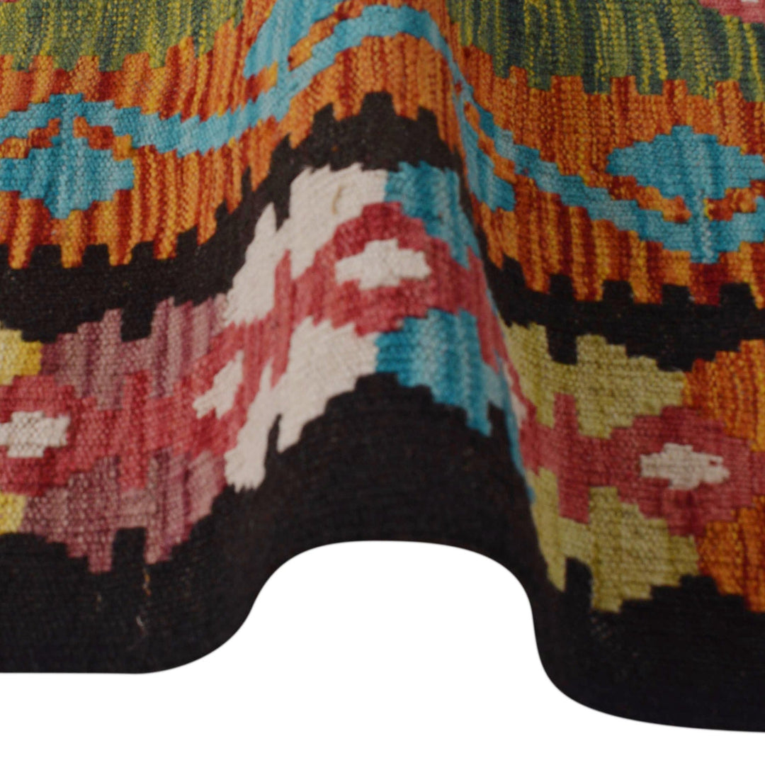 Handmade Vegetable Kilim 3' 3" x 5' 3" - No. AL38181