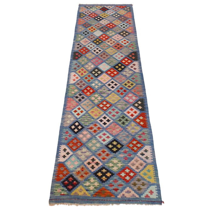 Long Chobi Kilim Runner 2' 7" x 9' 8" - No. AL74577