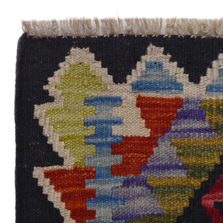 Handmade Vegetable Kelim Runner 2' 0" x 4' 9" - No. AL61686