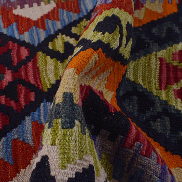 Handmade Vegetable Kelim Runner 2' 0" x 4' 9" - No. AL61686