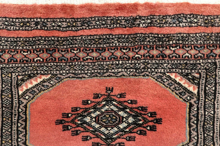Red Jaldar Rug 2' 3" x 8' 10" Hand-Knotted | No. QA10417
