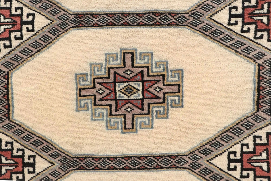 Brown Jaldar Rug 2' 6" x 10' " Hand-Knotted | No. QA11505