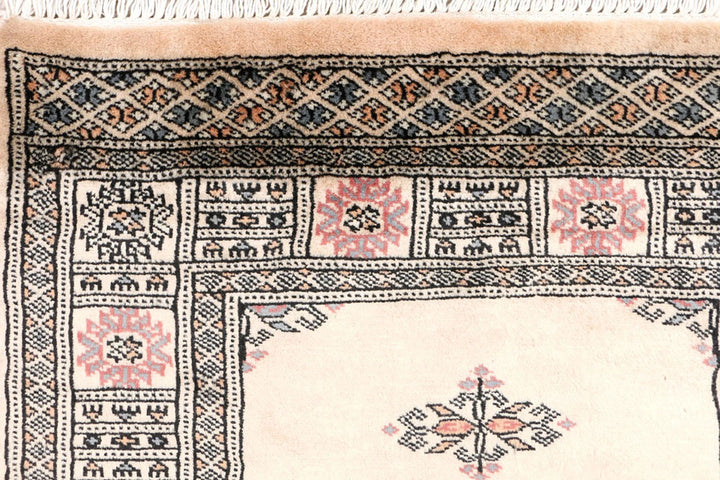 Brown Pakistani Butterfly Rug 2' 6" x 8' 6" Hand-Knotted | No. QA11665