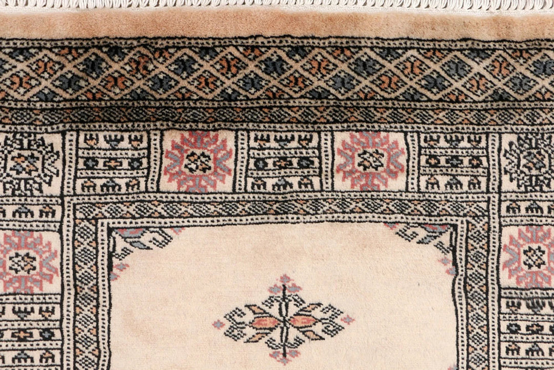Brown Pakistani Butterfly Rug 2' 6" x 8' 6" Hand-Knotted | No. QA11665