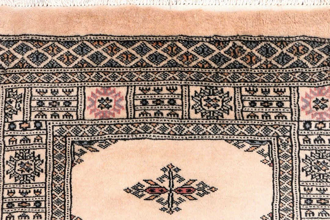 Brown Pakistani Butterfly Rug 2' 7" x 12' 10" Hand-Knotted | No. QA11972