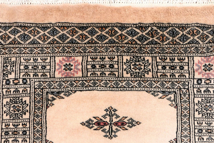 Brown Pakistani Butterfly Rug 2' 7" x 12' 10" Hand-Knotted | No. QA11972