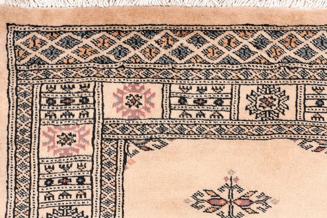 Brown Pakistani Butterfly Rug 2' 6" x 13' 1" Hand-Knotted | No. QA14749