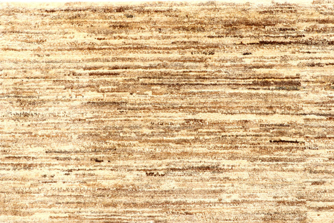 Brown Pakistani Gabbeh Rug 6' 1" x 8' 2" Hand-Knotted | No. QA22547