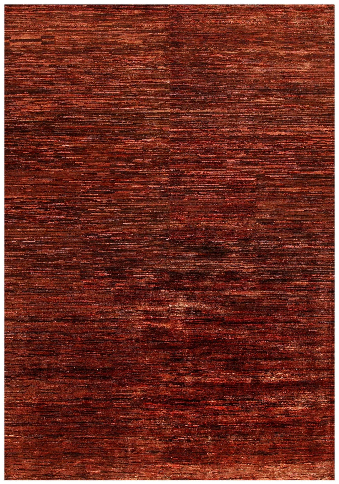 Sienna Pakistani Gabbeh Rug 6' x 8'8" Hand-Knotted | No. QA24145