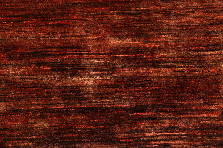 Sienna Pakistani Gabbeh Rug 6' x 8'8" Hand-Knotted | No. QA24145