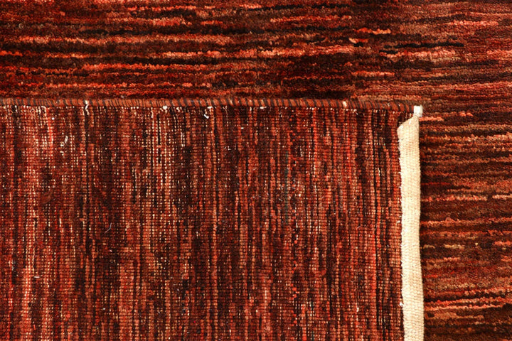 Sienna Pakistani Gabbeh Rug 6' x 8'8" Hand-Knotted | No. QA24145
