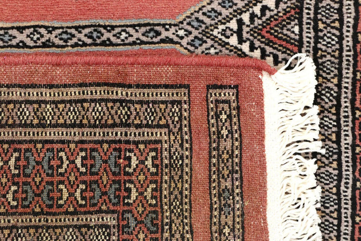Light Salmon Pakistani Jaldar Runner 2' 4" x 9' 2" Hand-Knotted | No. QA25456