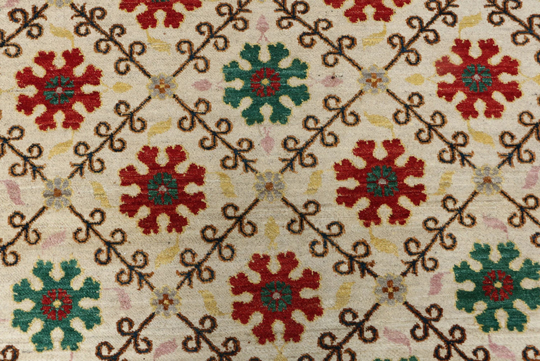 Brown Pakistani Gabbeh Rug 8' 11" x 11' 9" Hand-Knotted | No. QA27617