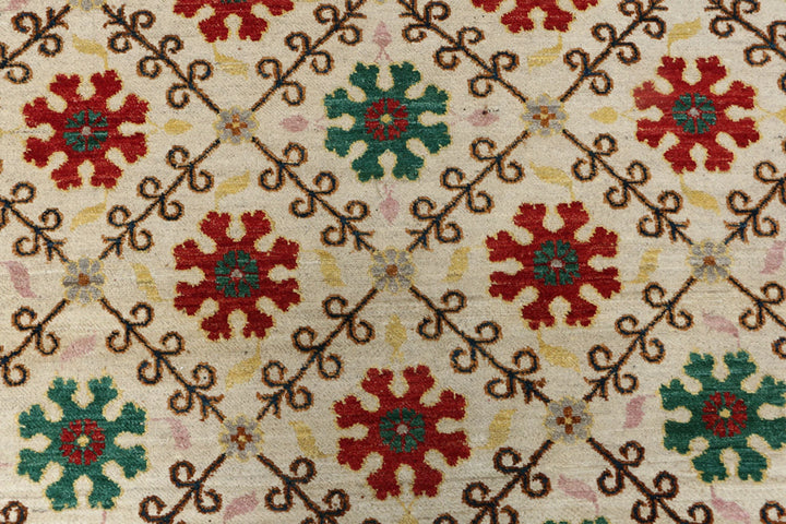Brown Pakistani Gabbeh Rug 8' 11" x 11' 9" Hand-Knotted | No. QA27617