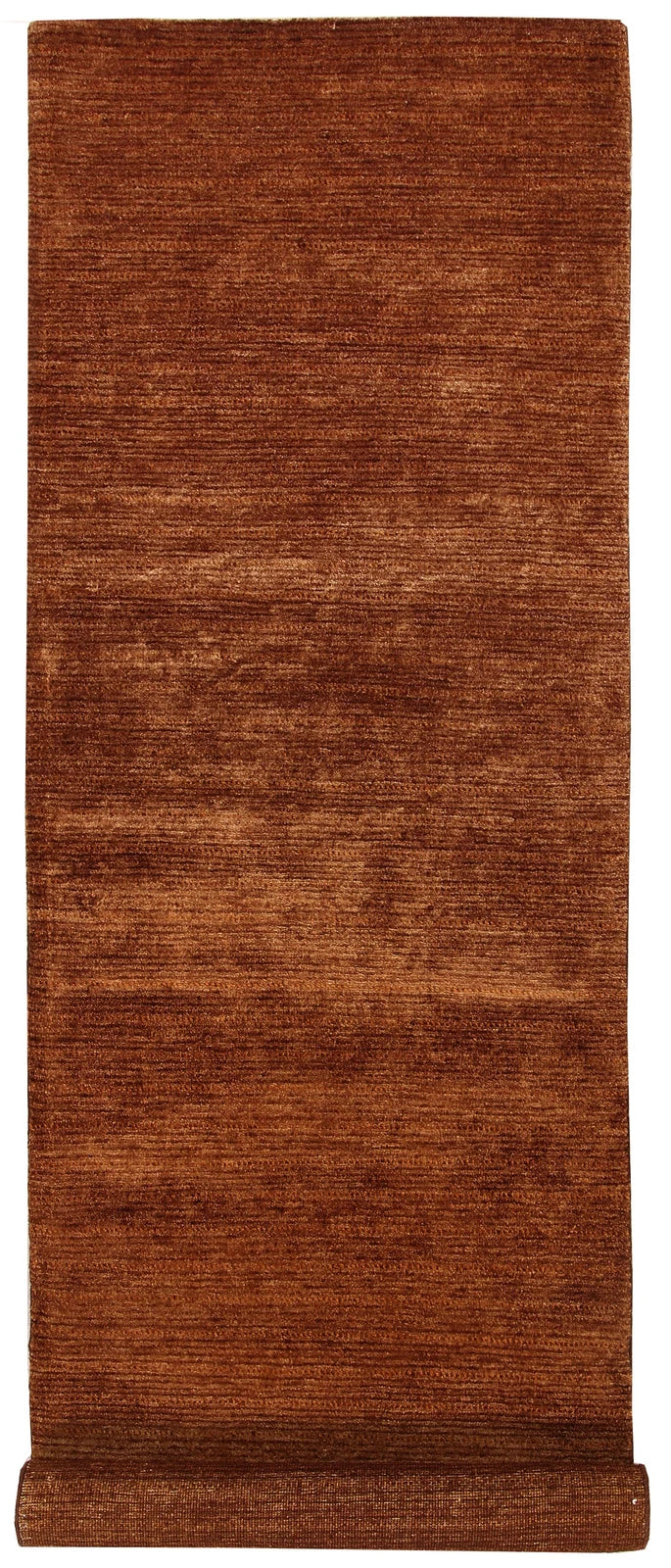 Sienna Pakistani Gabbeh Runner Rug 2' 7" x 8' 2" Hand-Knotted | No. QA31034