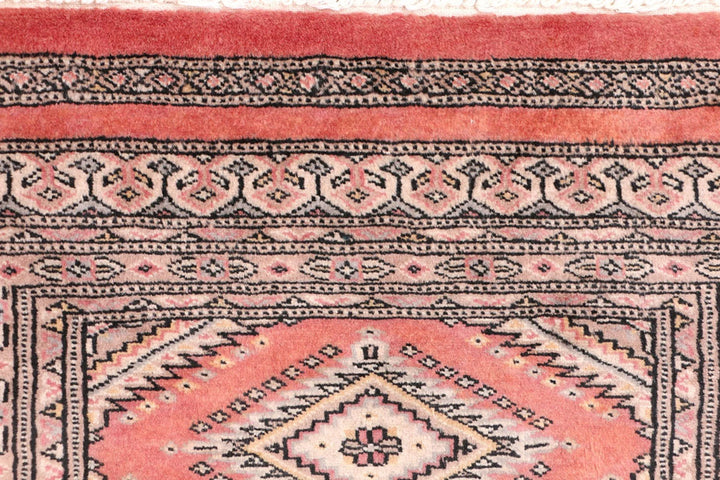 Indian Red Pakistani Jaldar Runner 2' x 5' 9" Hand-Knotted | No. QA33494