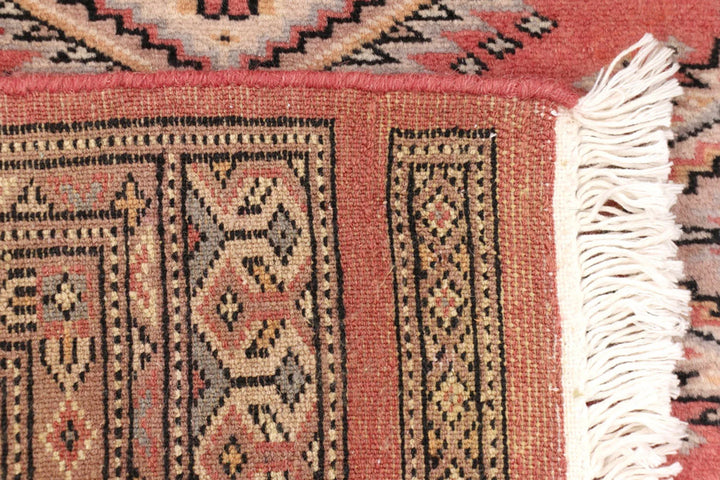 Indian Red Pakistani Jaldar Runner 2' x 5' 9" Hand-Knotted | No. QA33494
