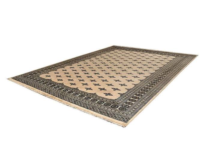 Brown Oriental Butterfly Rug 9' 2" x 12' 3" Hand-Knotted | No. QA33663