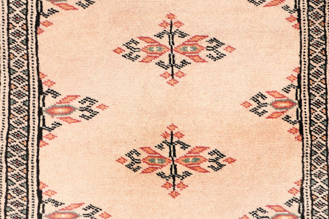 Brown Pakistani Butterfly Rug 2' 6" x 13' 5" Hand-Knotted | No. QA39155