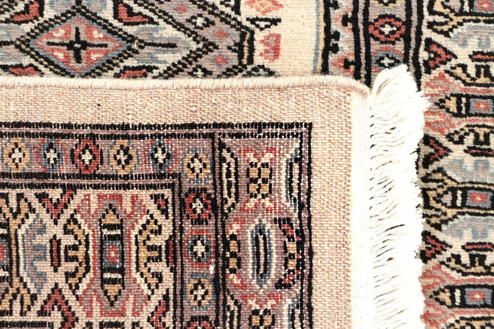 Brown Pakistani Jaldar Rug 2' 4" x 9' 1" Hand-Knotted | No. QA39556